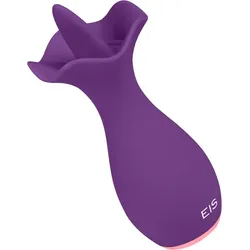 Süßer Auflegevibrator in Blütendesign, 11,7 cm, violett