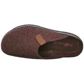 ROHDE Herren Hausschuh Softfilz Pantoffel in Komfortweite Soltau-H 2782, Größe:42 EU,