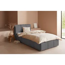 LeGer Home by Lena Gercke Polsterbett Maileen, incl. Rollrost grau
