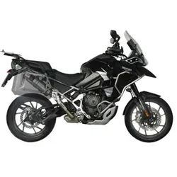 MIVV Dakar Auspuffsystem Mit Eg-Be Edelstahl / Edelstahl Schwarz