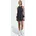 Tenniskleid Damen Black XS