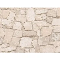 A.S. Création A.S. Creation Papiertapete Dekora Natur Naturstein Beige FSC®