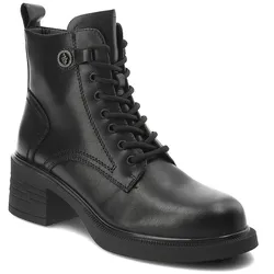 Schwarze Stiefeletten S.Barski Absatzschuhe, 39