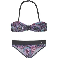 S.Oliver S.OLIVER, Bandeau-Bikini für Kinder, bunt, 10-11J