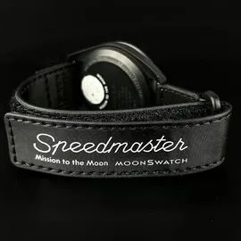 Swatch x Omega Mission To The Moonphase Snoopy Black