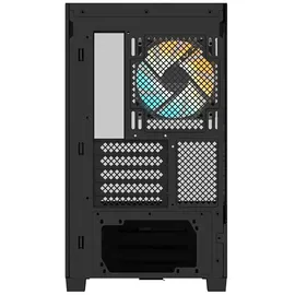 Gigabyte C201 Panoramic PC-Gehäuse – Mid-Tower, m-ATX, Unterstützung für 360-mm-Radiator, 3 Lüfter, USB 3.0, unterstützt RGB Fusion