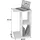 VCM my home Nachto-Stand Beistelltisch weiß 45,0 x 40,0 x 60,0 cm