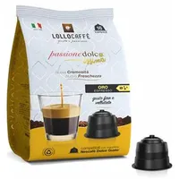 Lollocaffè Kaffeekapseln Oro, kompatibel mit Nescafé Dolce Gusto, 16 Kapseln