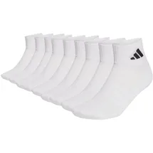 adidas Cushioned Sportswear Sneakersocken 9er Pack Weiß 37-39
