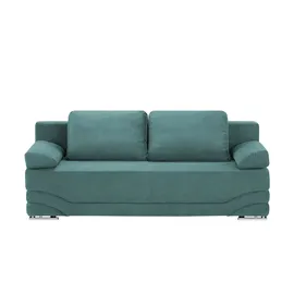 Sofa.de Schlafsofa Venice ¦ türkis/petrol ¦ Maße (cm): B: 202 H: 93 T: 97.0