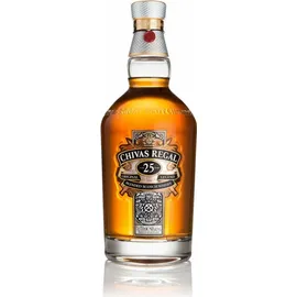Chivas Regal 25 Years Old Original Legend Blended Scotch 40% vol 0,7 l Geschenkbox