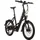 adore-bikes C-200 20 Zoll RH 43 cm Unisex schwarz