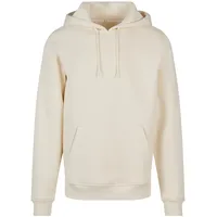 Build Your Brand Heavy Kapuzenpullover - White Sand -