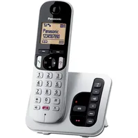 Panasonic KX-TGC260JTS Telefono Cordless Digitale con Segreteria Telefonica, Vivavoce,