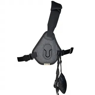 Cotton Carrier Skout G2 schlankes Brustgeschirr für 1 DSLR- oder DSLM-Kamera Grau