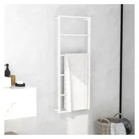 vidaXL Handtuchständer Ausführung Weiß 45 x 10 x 115 cm