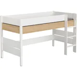 Paidi Spielbett Kira 90 x 200 cm Dekor Braun Eiche-Nebraska