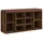 vidaXL Schuhbank 103 x 48 x 30 cm Räuchereiche / Eiche