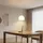 GLOBO Pendelleuchte 1-flg. 120 cm Holz/Metall/Glas