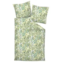 JANINE Carmen S Floral Grün 155 x 220 cm + 80 x 80 cm