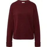 s.Oliver Strickpullover mit Ärmelaufschlag Rot 40