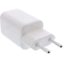 InLine Power Delivery + Quick Charge USB Netzteil, 33W, USB-A + USB-C, weiß