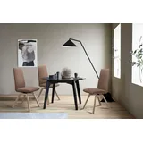 Stressless® Polsterstuhl Laurel, High Back, Größe M, mit schräggestellten Beinen in Eiche gekalkt beige|braun