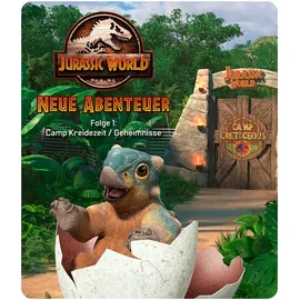 Tonies Hörspielfigur Jurassic World Folge 1: Camp Kreidezeit blau
