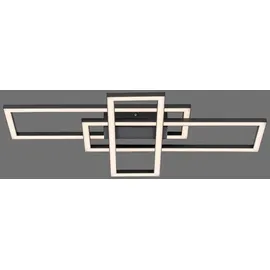 just light. LED-Deckenleuchte Iven Schwarz 65 x 34,8 cm