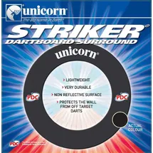 Unicorn Information System Dartboard Surround Striker EVA Schwarz