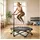 sportnow Fitness Trampolin 104 cm Schwarz