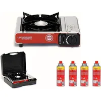 Rothenberger Industrial Campingkocher 2,2 kW Premium RS 220 inkl. 4x RoButan 220 gr. - 1500004232