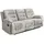 luma-home schönes für dein zuhause Couch Chenille 3-Sitzer Grau