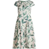 Betty & Co Cocktailkleid Beige/Grün 36