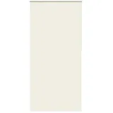 vidaXL Verdunkelungsrollo 111 x 210 cm Cremeweiß
