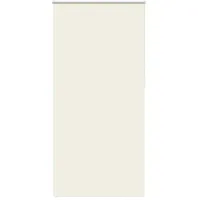 vidaXL Verdunkelungsrollo 111 x 210 cm Cremeweiß