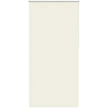 vidaXL Verdunkelungsrollo 111 x 210 cm Cremeweiß