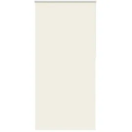 vidaXL Verdunkelungsrollo 111 x 210 cm Cremeweiß