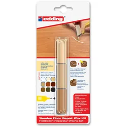 EDDING 8902 Holzboden-Reparatur-Wachs-Set, fichte-kiefer, Holz, Repairing wax, B