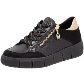 remonte D1T00 Damen Schwarz/Bronze 40