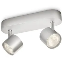 Philips myLiving Star 2-flg. aluminium