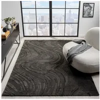 Vimoda Teppich Wohnzimmer Teppich Schlafzimmer 3D Effekt modern Weich