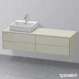 Duravit XSquare Waschtischunterschrank, 4 Auszüge, XS4914L6060,