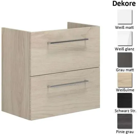 Dansani Mido+ Waschtischunterschrank 2S 60 cm Auschnitt.. - Badmöbel