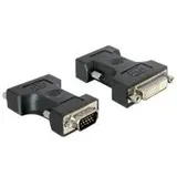 DeLock DVI-I VGA-Adapter 0 mm Schwarz
