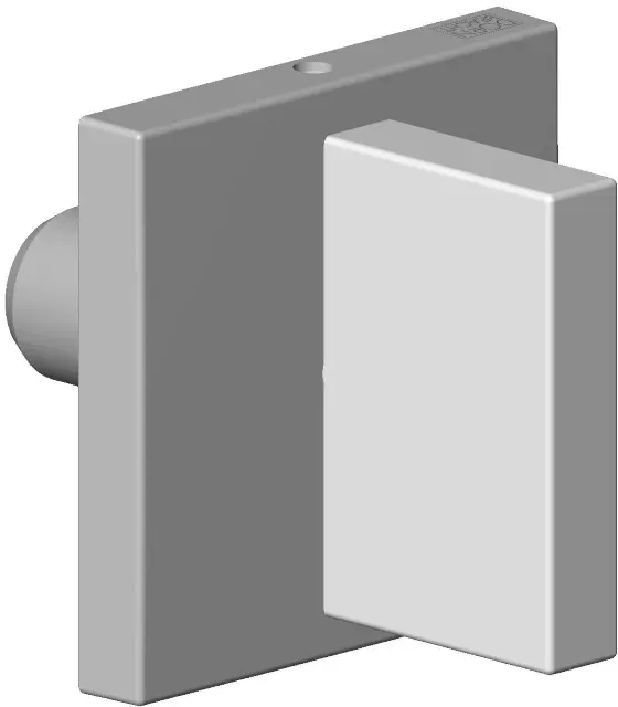Dornbracht Griff für Seitenventil Ersatzteile 90207800205 60 x 75 x 60 mm Platin gebürstet 90207800205-06