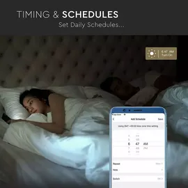 ETC Shop Led Panel Smart Home Alexa Tageslichtlampe Decke dimmbar Deckenlampe Büro led, mit Sprach und Appsteuerung, 40W 4800lm 2700-6400K, LxBxH