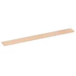 Metrie Holzstäbchen | 310 x 25 x 3,2 mm | Buchenholz zum Basteln