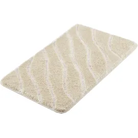 KLEINE WOLKE Badteppich Tram Caramel 100 x 60 cm
