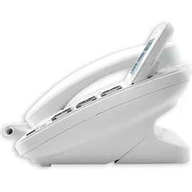 Geemarc CL595 Schnurgebundenes Seniorentelefon Anrufbeantworter, Freisprechen, Optische Anrufsignalisierung, für Hörgeräte